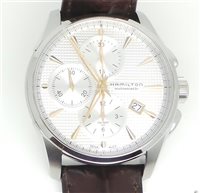 Orologio Hamilton Uomo Jazzmaster Auto Chrono in Acciaio H32596551 - H32596551